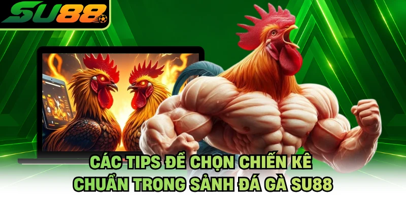 Các tips để chọn chiến kê chuẩn trong sảnh đá gà SU88