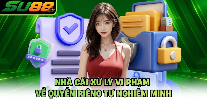 Nhà cái xử lý vi phạm về quyền riêng tư nghiêm minh